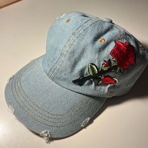 David and Young Denim Baseball Cap
